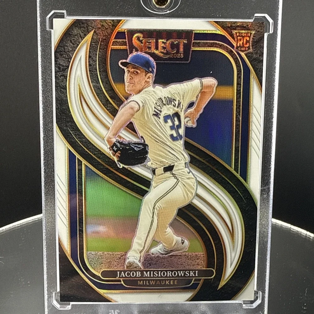 2025 Panini Select Jacob Misiorowski Prizm Premier Rookie /99 #123 Milwaukee